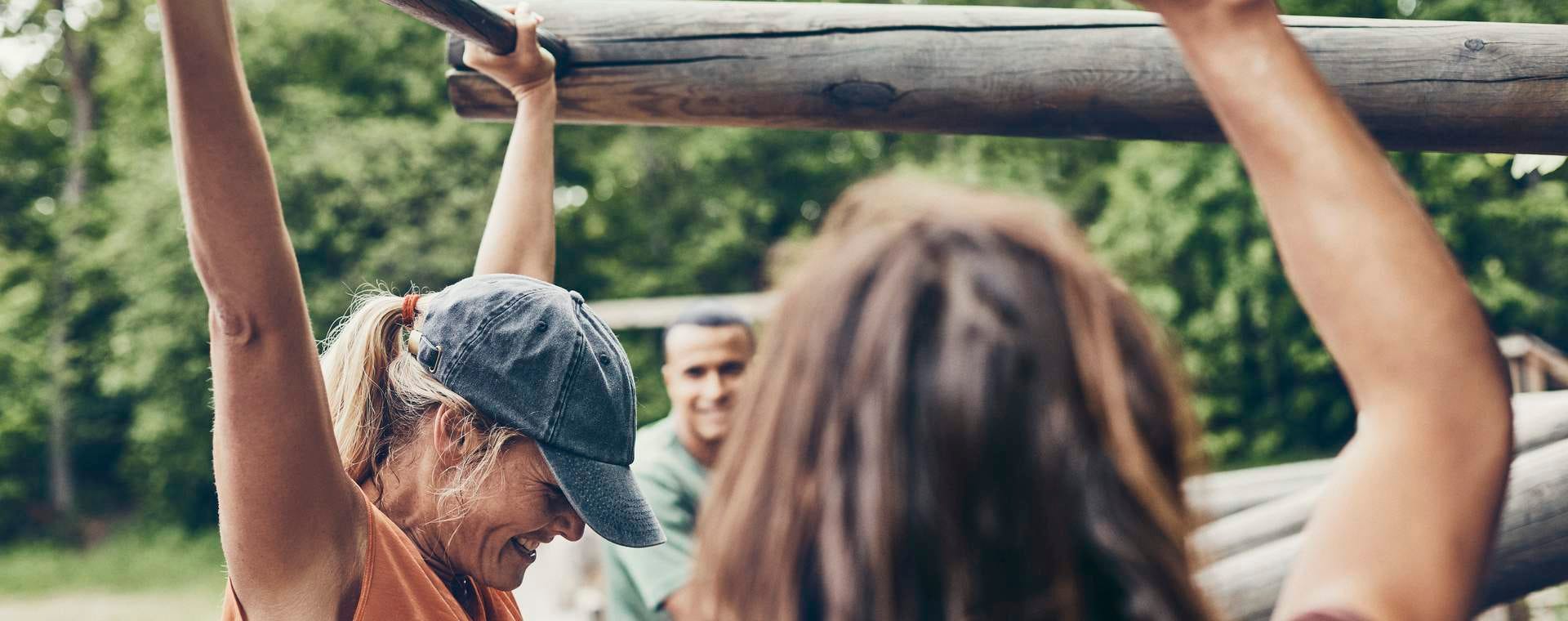 Nyproduktion Kviberg - Personer som tränar utomhus