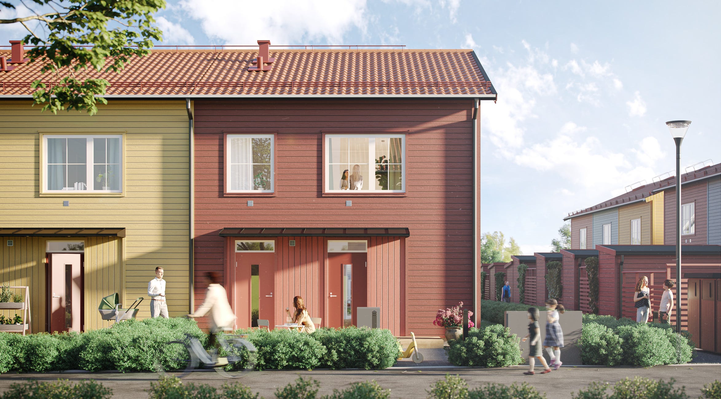 Barnvänligt i idylliska Steninge slottsby