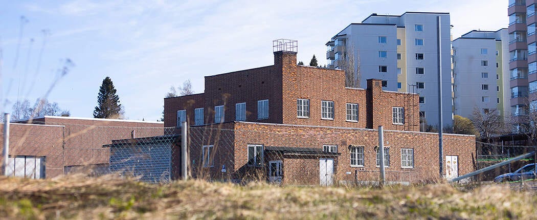 Den gamla Syrgasfabriken blir ett landmärke på Hagaliden