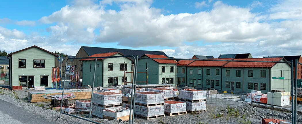 Sigrids kulle börjar ta form